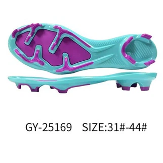 Nuevo diseño Botas de fútbol suelas de suela